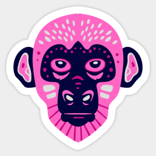 Monkey Sticker